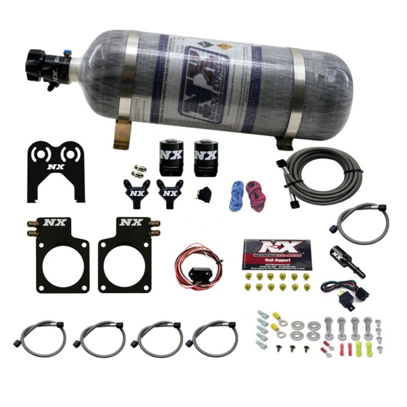 Nitrous Express Nissan GT-R Nitrous Plate Kit (35-300HP) w/Composite Bottle Nitrous Systems Nitrous Express