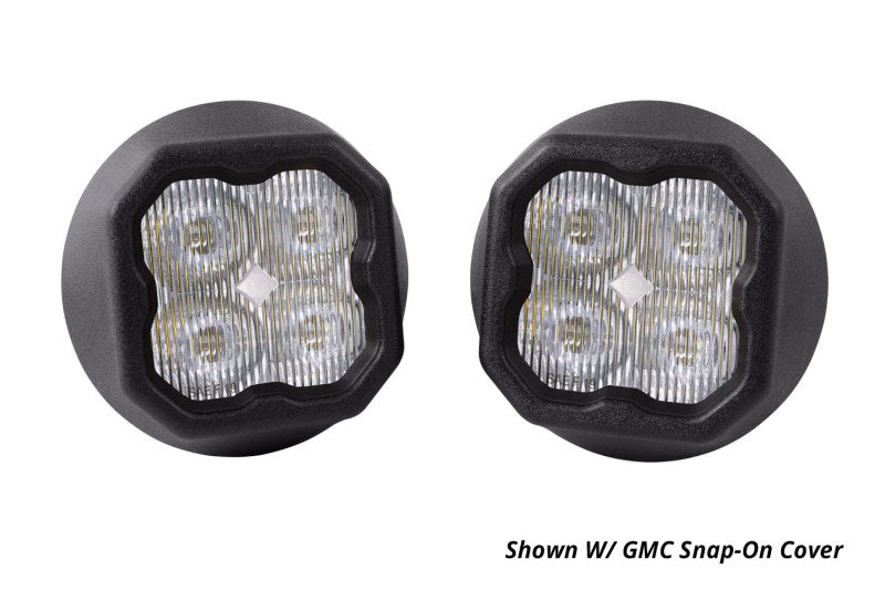 Diode Dynamics SS3 Pro Type GM Kit - Yellow SAE Fog Light Accessories and Wiring Diode Dynamics