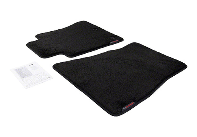 Ford Racing 15-25 Mustang Black 60oz Floor Mats Floor Mats Carpeted Ford Racing