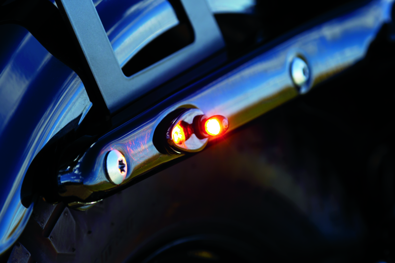 Kuryakyn Fender Strut Cover Plates Gloss Black Exterior Trim Kuryakyn