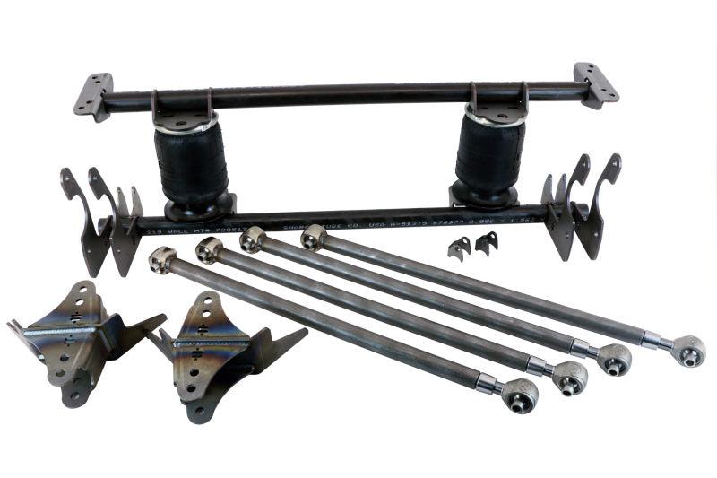 Ridetech Parallel 4-Link System Weld-in 4 Link Kit for 3/4 and 1 Ton Trucks Black Powdercoat Suspension Packages Ridetech