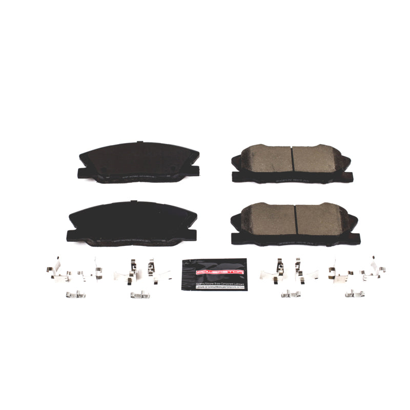 Power Stop 2018 Dodge Challenger Front Z23 Evolution Sport Brake Pads w/Hardware Brake Pads - Performance PowerStop