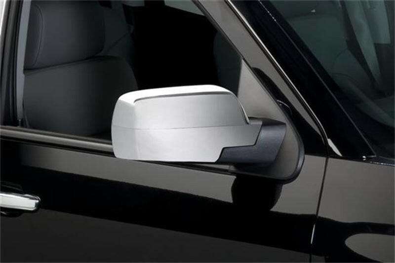 Putco 14-18 Chevy Silverado LD - Full Tape On Cover (w/ Courtesy Light CutOut) Mirror Covers Exterior Trim Putco
