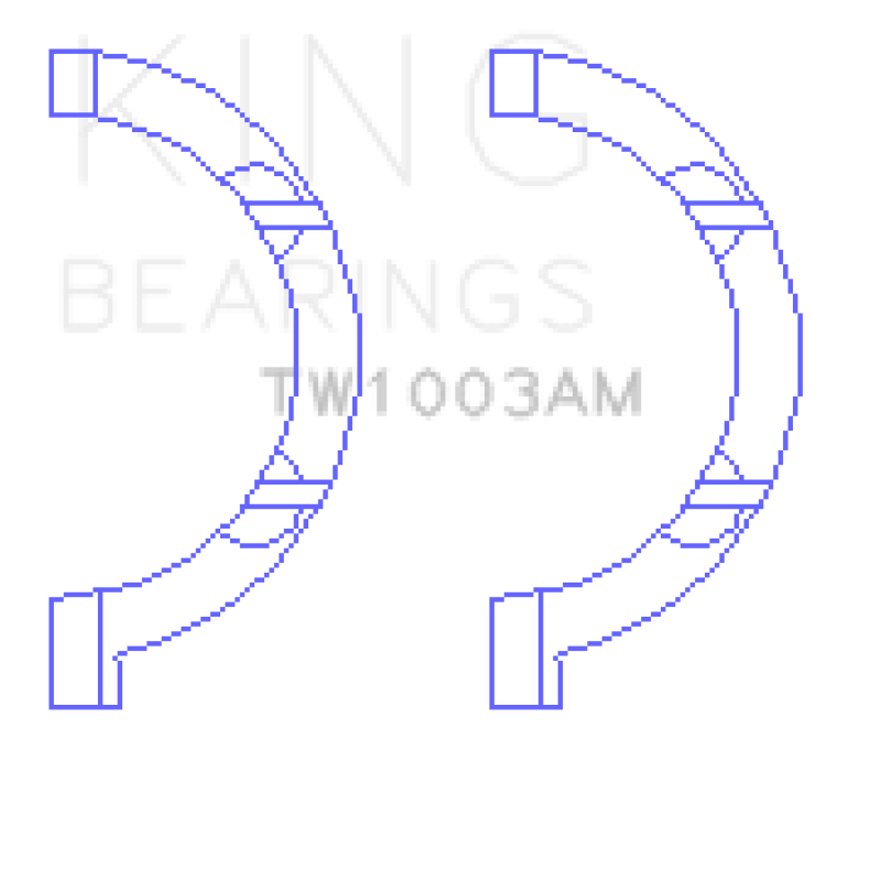 King Engine Bearings Chrysler 345/370 OHV Hemi Thrust Washer Set Bearings King Engine Bearings