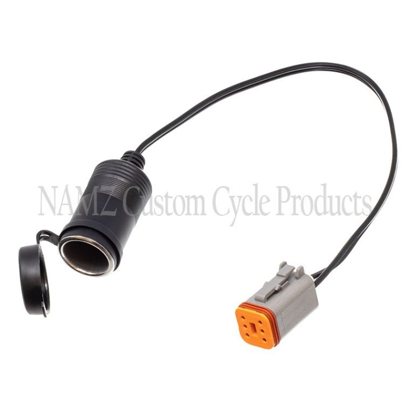 NAMZ 11-20 V-Twin Softail Power Port w/Dust Cover (For CAN/Bus Models) Wiring Harnesses NAMZ