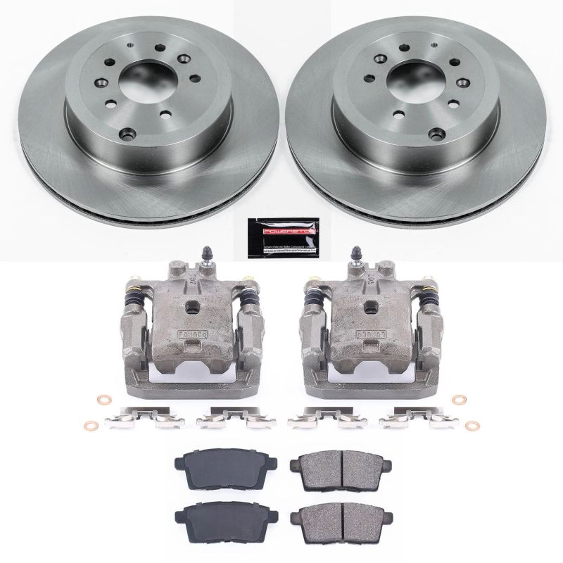 Power Stop 07-15 Mazda CX-9 Rear Autospecialty Brake Kit w/Calipers Brake Kits - OE PowerStop