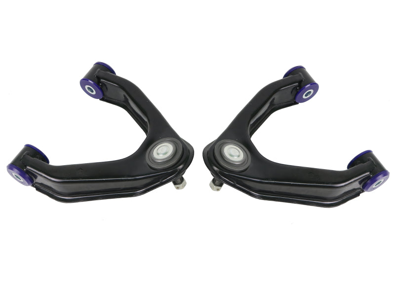 SuperPro 98-04 Nissan Frontier 2WD D22 Front Upper Control Arm Set Control Arms Superpro