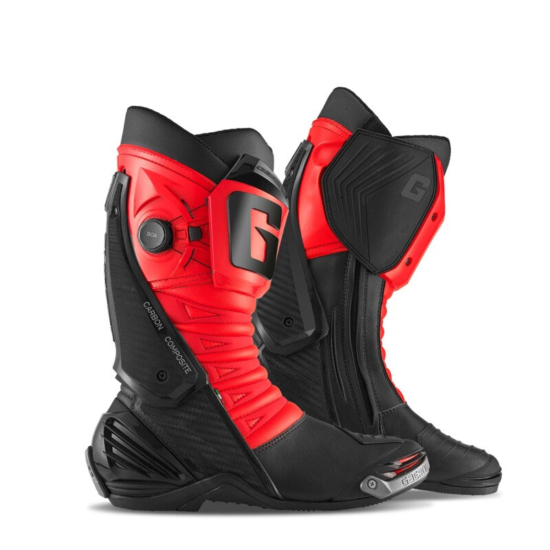 Gaerne GP1 LS Boot Black/Fluorescent Red Size - 12 Motorcycle Boots Gaerne