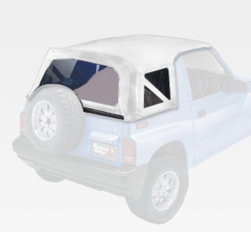 Rugged Ridge XHD S-Top White Denim 88-94 Sidekicks/Geo Trackers Soft Tops Rugged Ridge