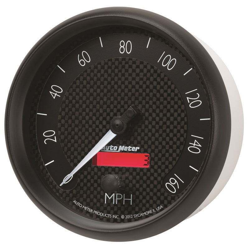 Autometer GT Series 5in In Dash 0-160 MPH Electronic Programmable Speedometer Gauges AutoMeter