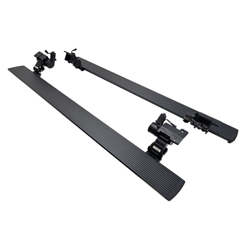Westin 2024 Toyota Tacoma Double Cab Pro-E Electric Running Boards - Textured Black Running Boards Westin