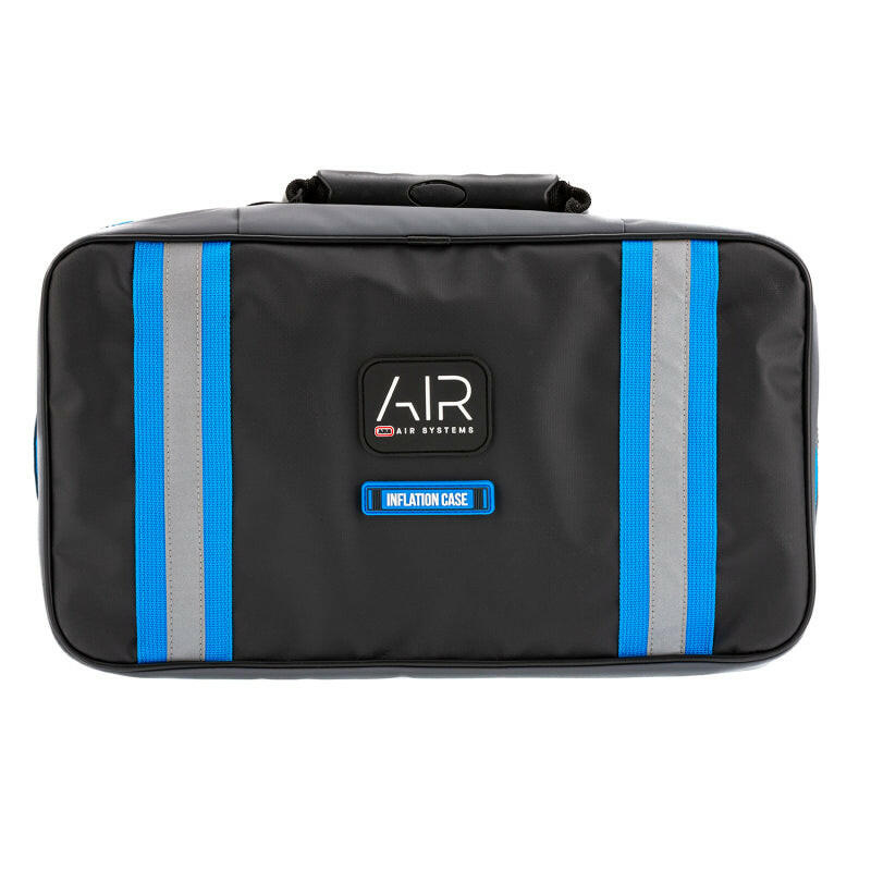 ARB Inflation Case Black Finish w/ Blue Highlights PVC Material Reflective Strips Tow Straps ARB