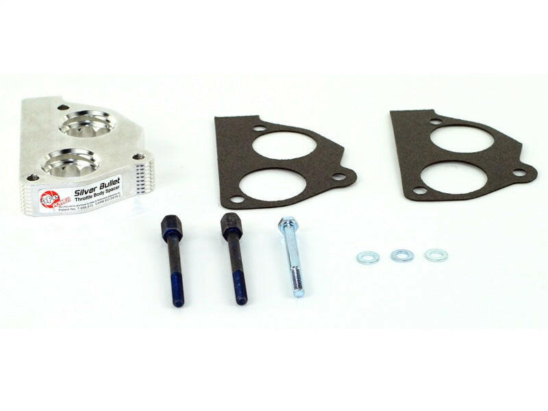 aFe Silver Bullet Throttle Body Spacers TBS GM C/K 1500/2500/3500 87-95 V6-4.3L V8-5.0/5.7L Throttle Body Spacers aFe