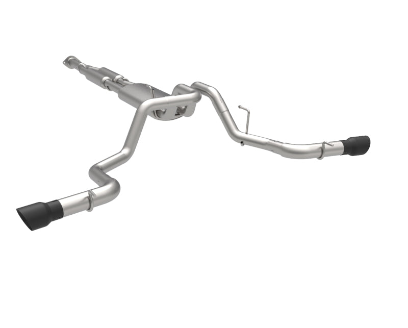 Kooks 2021+ Ford F150 2.7/3.5/5.0L 3in Dual Cat-Back Side Exit Exhaust w/Black Tips Catback Kooks Headers