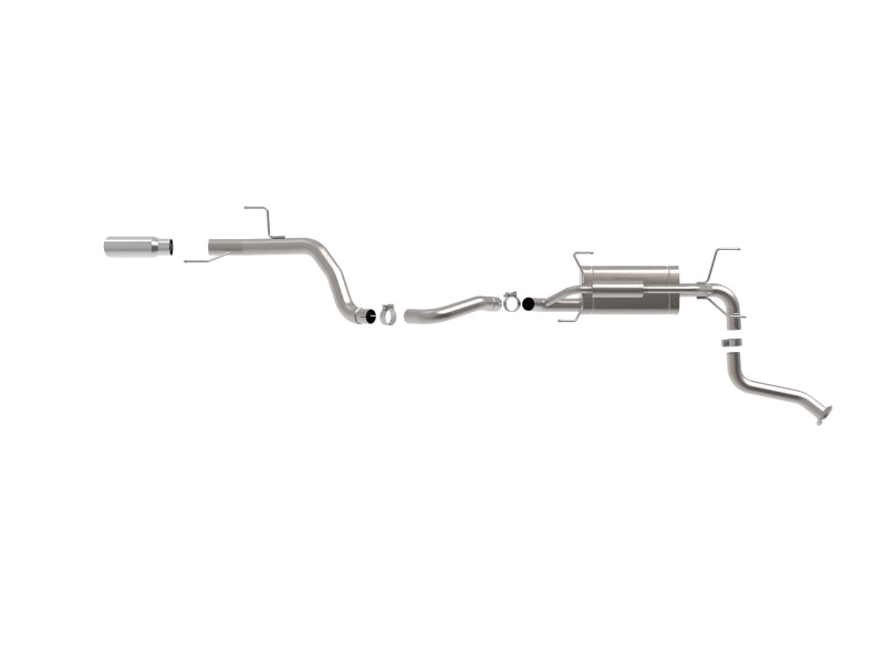 aFe 2025 Toyota 4-Runner 2.5in to 3in SS-304 Cat-Back Exhaust w/ Polished Tip Catback aFe