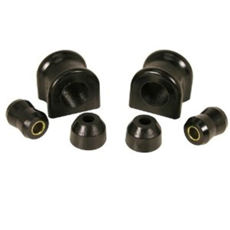 Rugged Ridge Front Swaybar Bushing Kit Black 30.5mm 97-06 Jeep Wrangler Bushing Kits Rugged Ridge