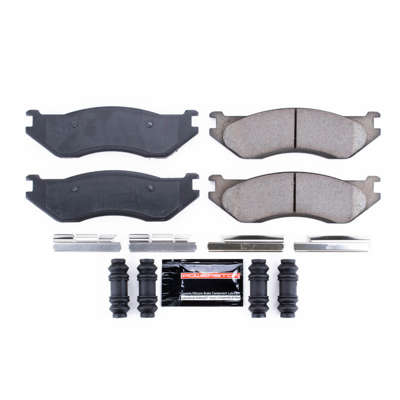 Power Stop 1998 Dodge B1500 Front Z23 Evolution Sport Brake Pads w/Hardware Brake Pads - Performance PowerStop