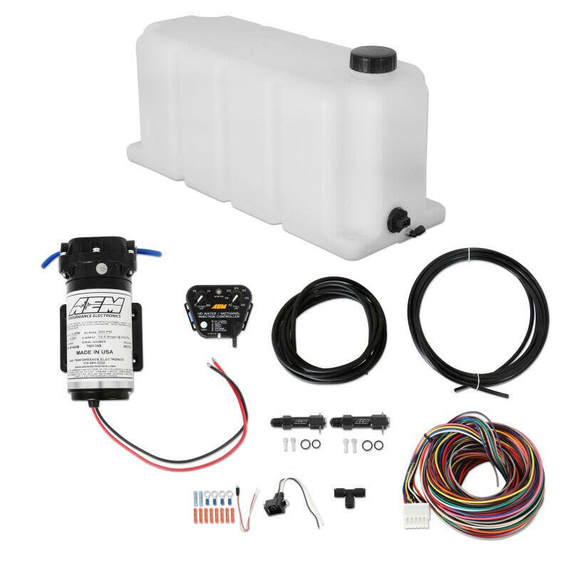AEM V2 5 Gallon Diesel Water/Methanol Injection Kit (Internal Map) Water Meth Kits AEM