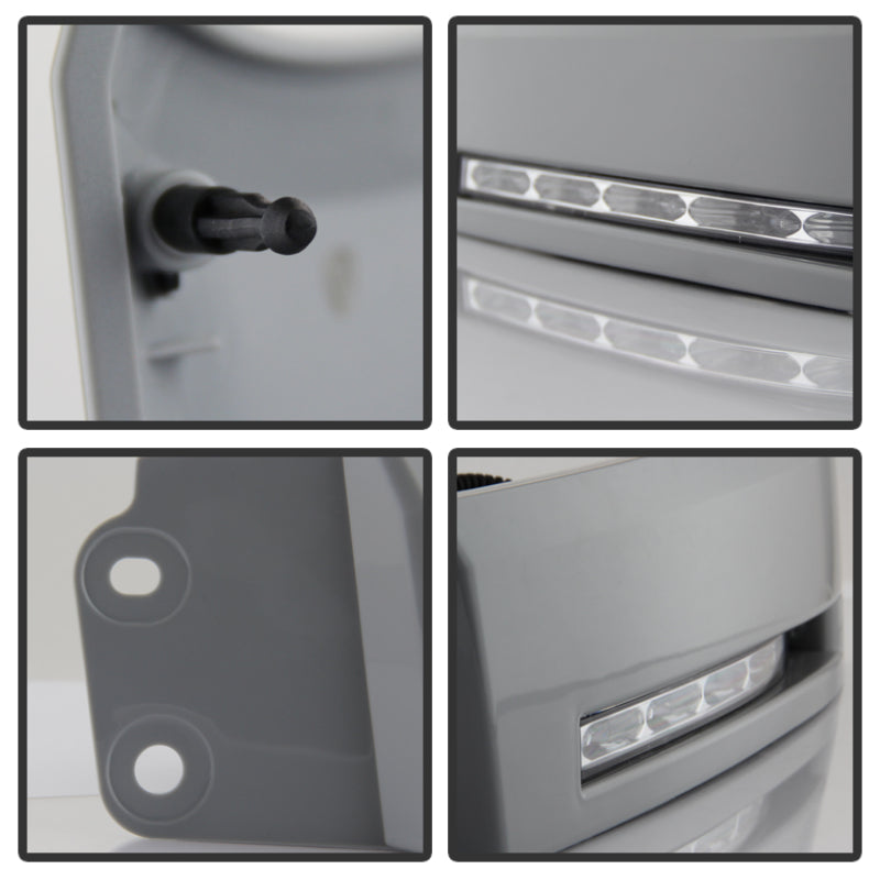 Spyder Toyota Tundra 07-13 Daytime LED Running Lights wo/switch Unpainted FL-DRL-TTU07-PB Daytime Running Lights SPYDER