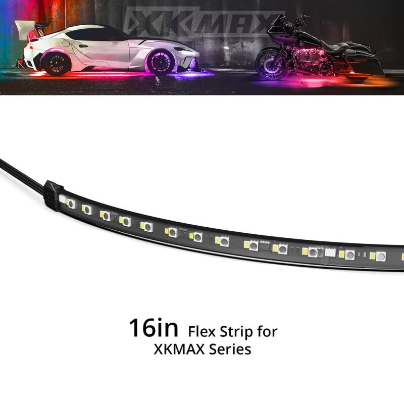 XK Glow XKmax Light Strip - 16in Light Strip LED XKGLOW