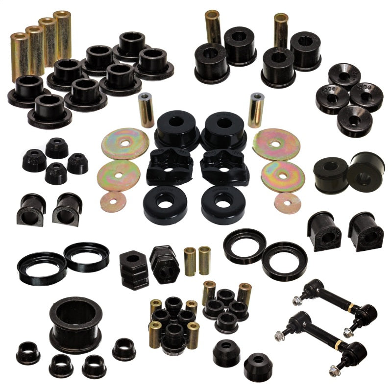 Energy Suspension 97-01 Honda CR-V Master Bushing Set - Black Bushing Kits Energy Suspension