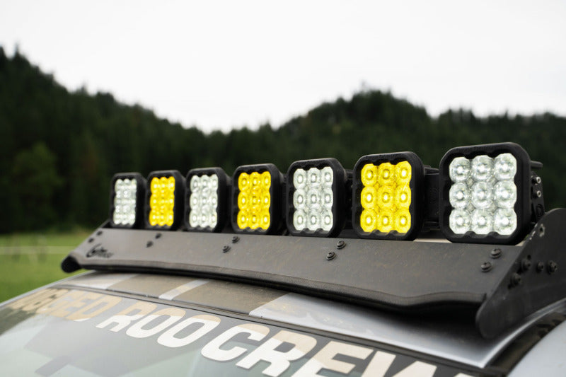 Diode Dynamics SS5 Pro Universal CrossLink 7-Pod Lightbar - White Combo Light Bars & Cubes Diode Dynamics