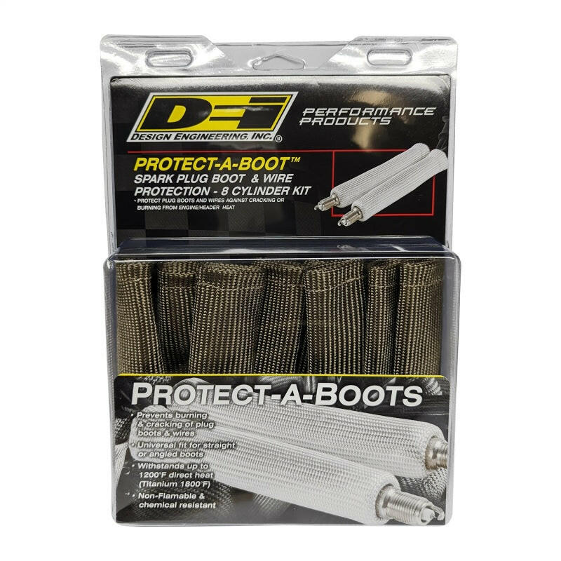DEI Protect-A-Boot - 6in - 8-pack - Titanium Thermal Sleeves DEI