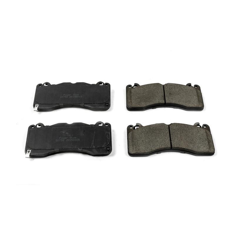 Power Stop 15-19 Ford Mustang Front Z16 Evolution Ceramic Brake Pads Brake Pads - OE PowerStop