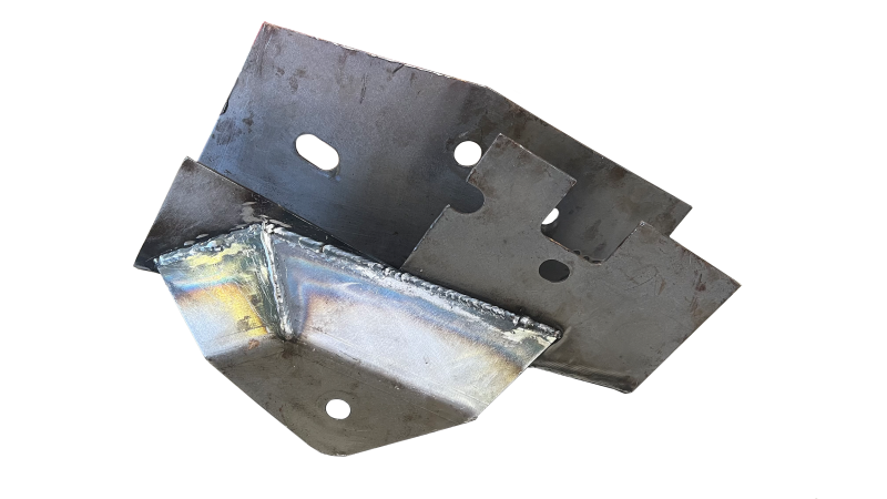Rust Buster 2004-2008 Ford F-150 Center Rear Frame Section with ward Leaf Spring Mount - Left Frames RustBuster