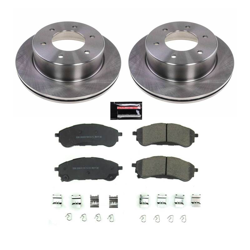 Power Stop 19-21 Ford Ranger Rear Autospecialty Brake Kit Brake Kits - OE PowerStop