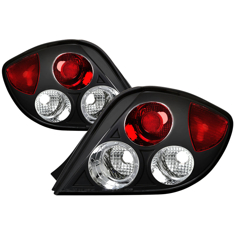 Spyder Hyundai Tiburon 03-05 Euro Style Tail Lights Black ALT-YD-HYT03-BK Tail Lights SPYDER