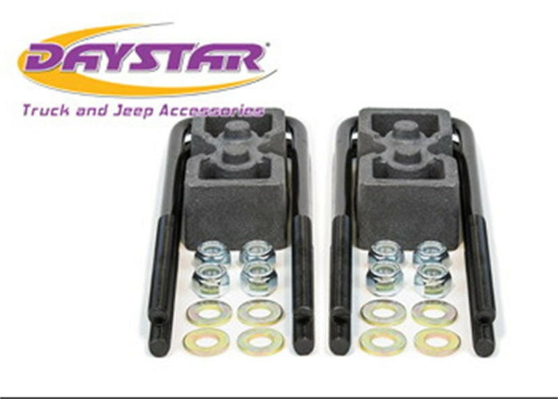 Daystar 2009-2019 Ford F-150 2WD/4WD - 2in Rear Block & U-Bolt Kit Suspension Packages Daystar