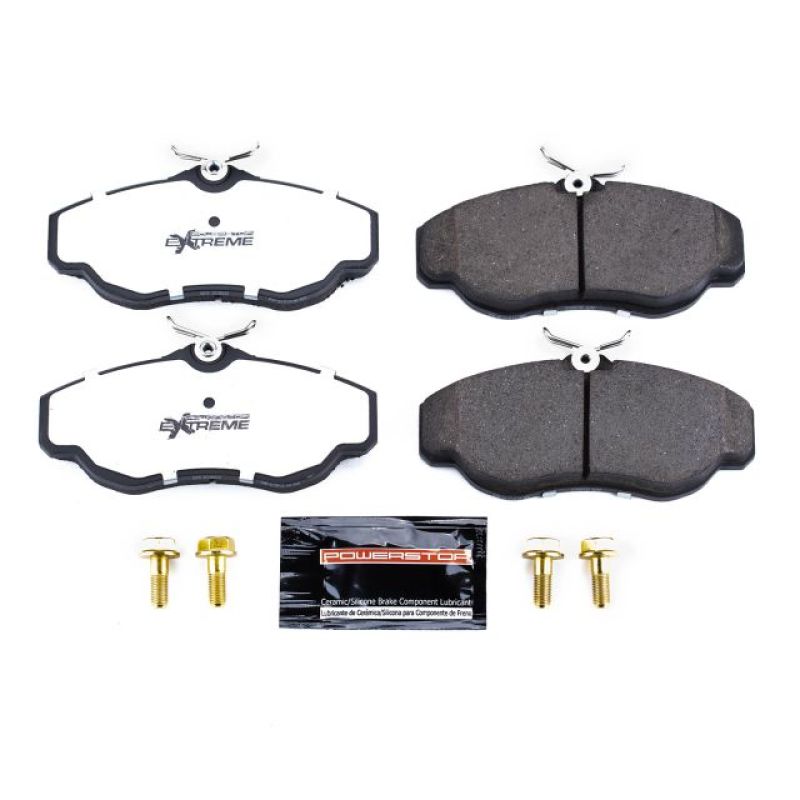 Power Stop 99-04 Land Rover Discovery Front Z36 Truck & Tow Brake Pads w/Hardware Brake Pads - Performance PowerStop