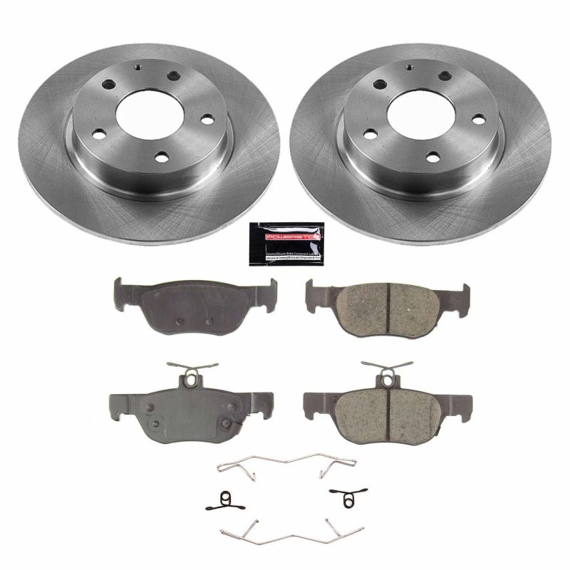 Power Stop 2019 Mazda 3 Rear Autospecialty Brake Kit Brake Kits - OE PowerStop