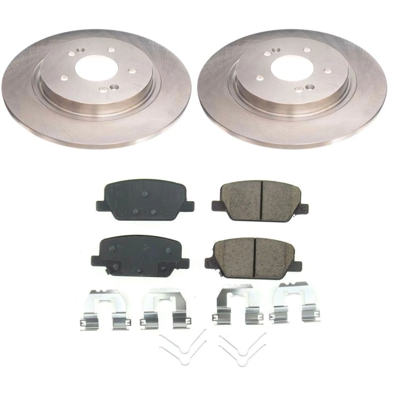 Power Stop 2019 Hyundai Santa Fe Rear Autospecialty Brake Kit Brake Kits - OE PowerStop