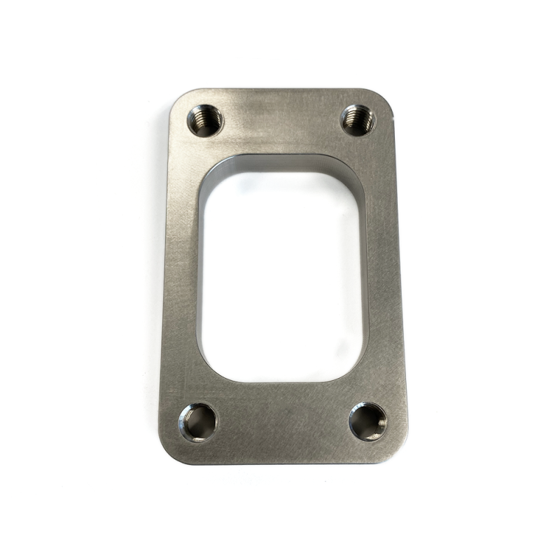 Stainless Bros SS304 T4 Turbo Inlet Flange Undivided - 1/2in / 12.7mm - M10 x 1.5mm Threaded Flanges Stainless Bros
