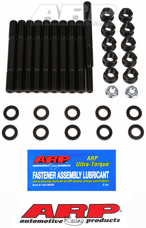 ARP Ford 351W 2-Bolt Main Stud Kit Dual Rear Sump Oil Pan Main Stud & Bolt Kits ARP