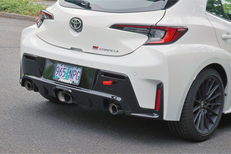 PERRIN 23-26 Toyota GR Corolla Rear Tow Hook - Red Tow Hooks Perrin Performance