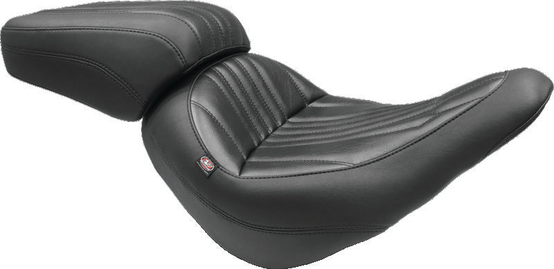 Mustang 20-21 Harley Low Rider & Sport Glide Standard Touring Solo Seat Dagger - Black Solo Motorcycle Seats Mustang Motorcycle