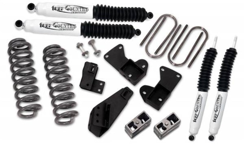 Tuff Country 81-96 Ford Bronco 4x4 2.5in Lift Kit (SX8000 Shocks) Lift Kits Tuff Country