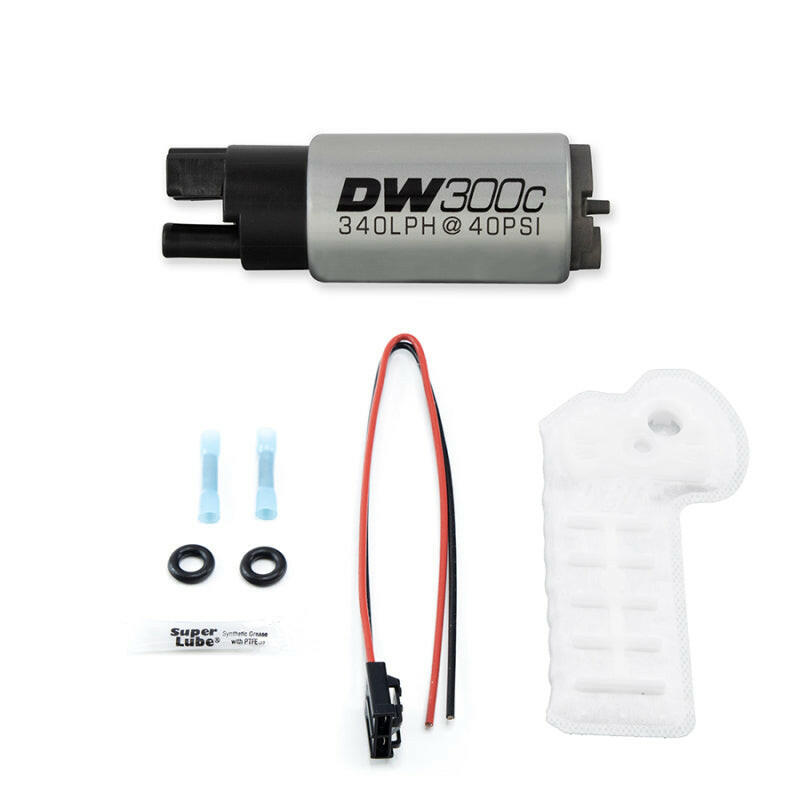 DeatschWerks 340lph DW300C Compact Fuel Pump 17-20 Honda Civic Type R (w/o Mounting Clips) Fuel Pumps DeatschWerks