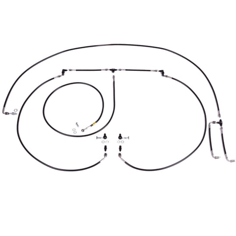 Chase Bays Chevrolet Corvette C5/C6 Inline/Pass-Thru OE MC & Brake Lines Hydro Handbrake Line Kit Brake Line Kits Chase Bays