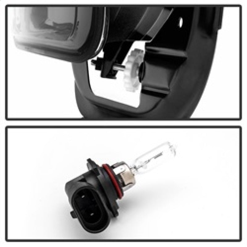 Spyder Dodge Ram 2009-2012 OEM Fog Light No Switch Smoked FL-DR09-SM Fog Lights SPYDER