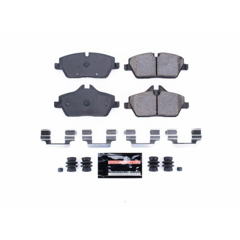 Power Stop 07-19 Mini Cooper Front Z23 Evolution Sport Brake Pads w/Hardware Brake Pads - Performance PowerStop