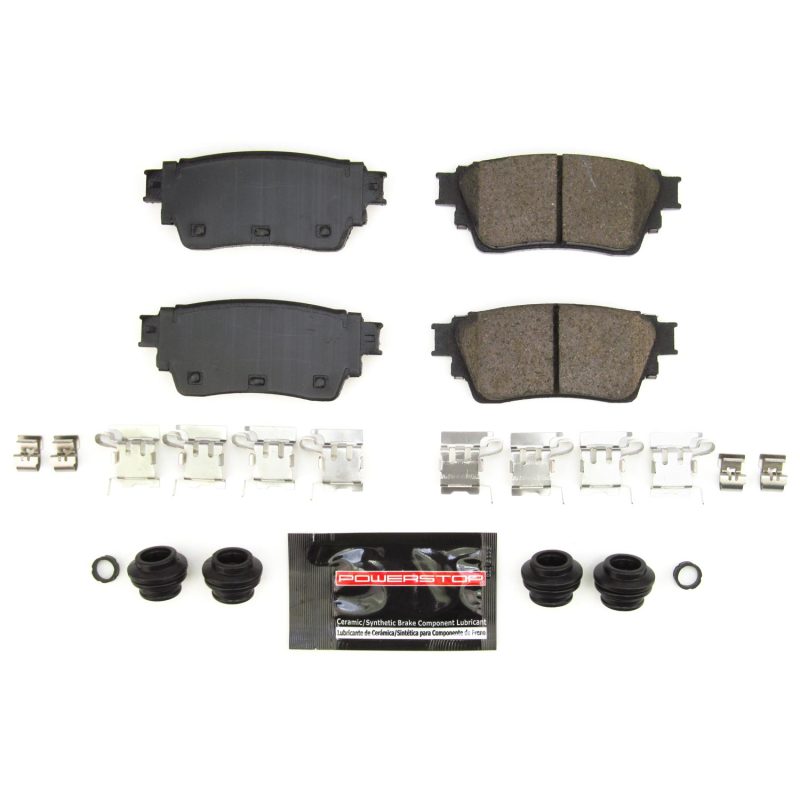 Power Stop 21-22 Nissan Rogue Rear Z23 Evo Sport Pad w/Hardware Brake Pads - Performance PowerStop