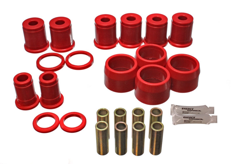 Energy Suspension Rear Cntrl Arm W/Thrust Washrs - Red Bushing Kits Energy Suspension