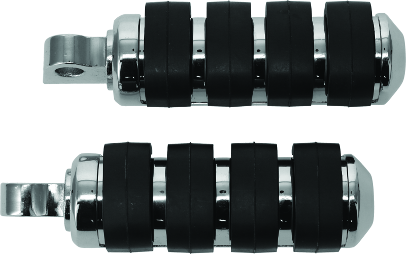 Kuryakyn ISO Peg Small With Male Adapter Chrome (Pair) Footpegs Kuryakyn