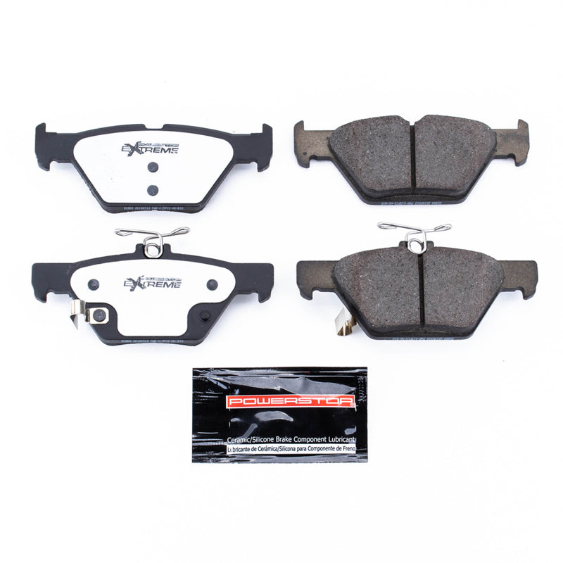 Power Stop 2019 Subaru Ascent Rear Z26 Extreme Street Brake Pads w/Hardware Brake Pads - Performance PowerStop