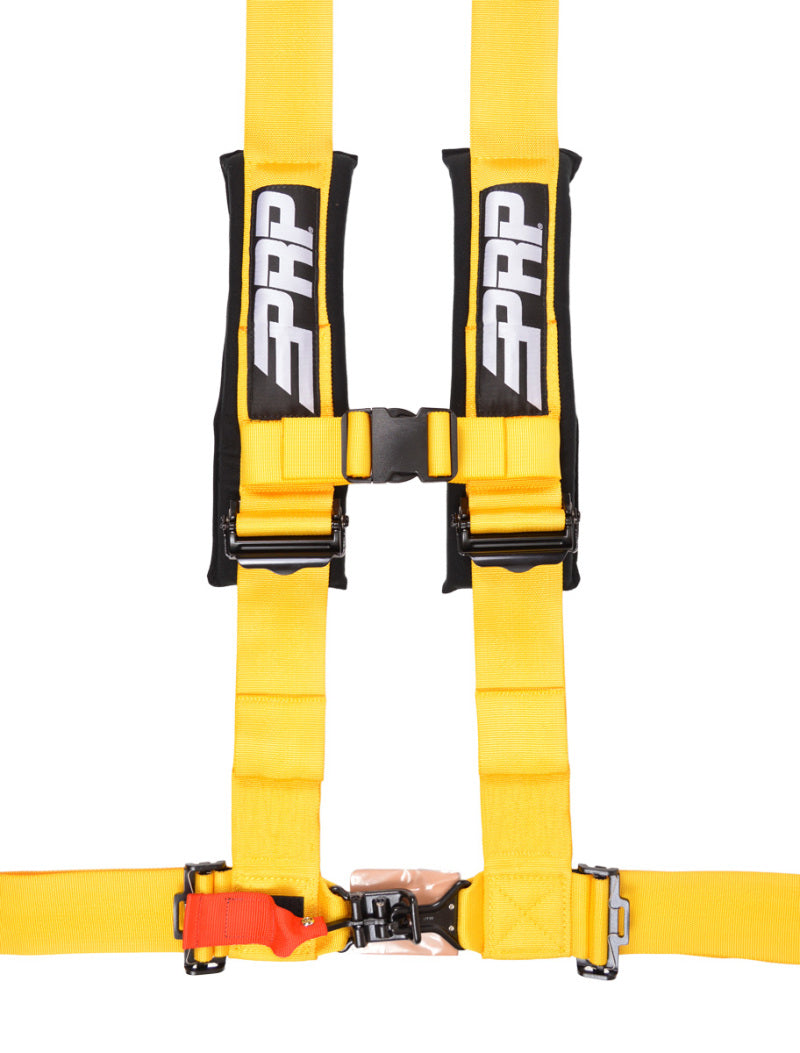 PRP 4.3 Harness- Yellow Seat Belts & Harnesses PRP Seats