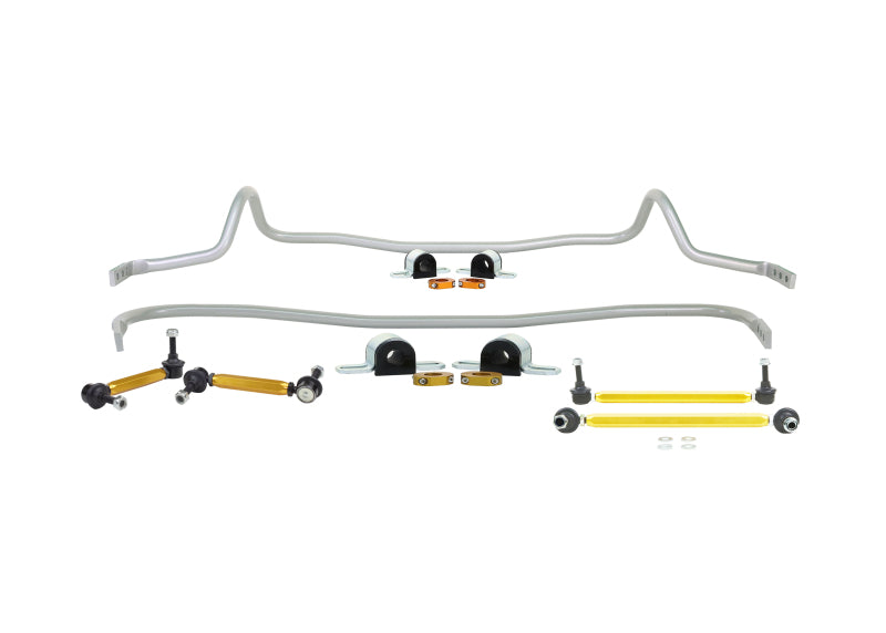Whiteline 14-16 Mazda Mazda 3 Front & Rear Sway Bar Kit Sway Bars Whiteline